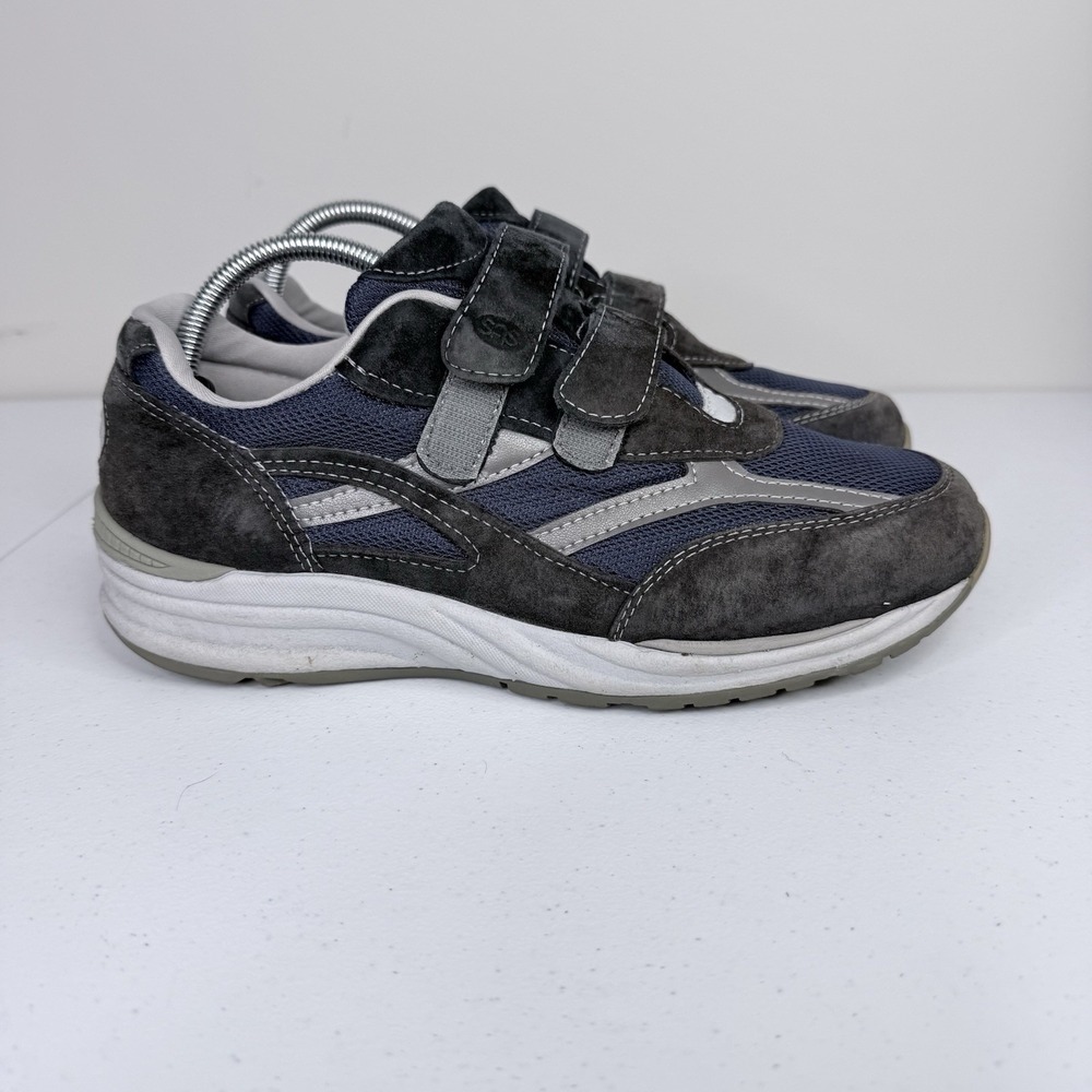 SAS Men's Journey JV Mesh Blue Suede Sneakers Shoes Size 9M Made in USA